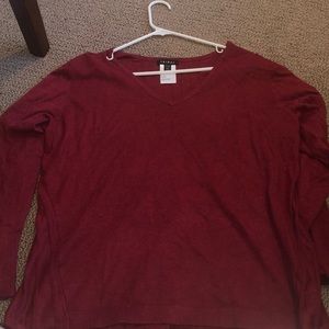 brand:tribal, size xxl, ribbed fabric on the inside, long sleeve,